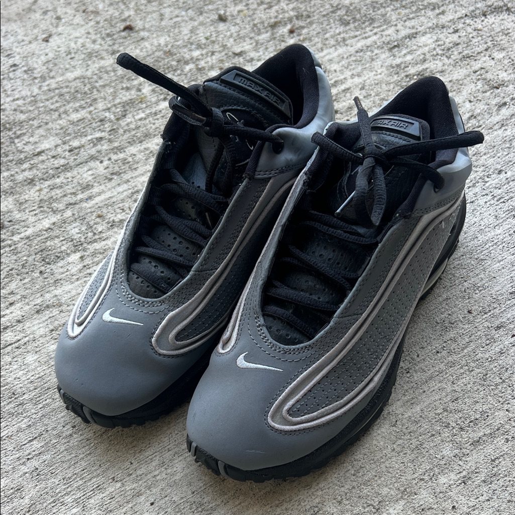Rare Like New Nike Air Griffey G6 Max Air 2 Cool Grey 2010 Sneakers, Sz 4.5y